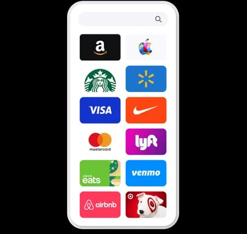 Gift card trading illustration